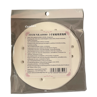 steamer paper 5 inch, 50 pieces - 60080