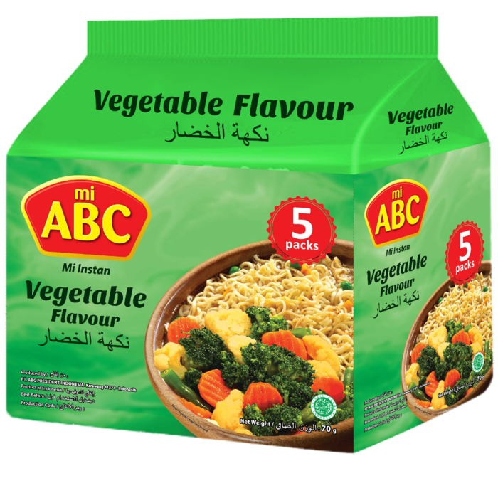 Vegetable Mi Instant 5 packs (x70g) mi ABC