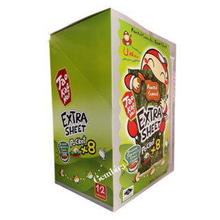 Seaweed Extra Sheets Original 12.8gx 12 Giant Box - Tao Kae Noi