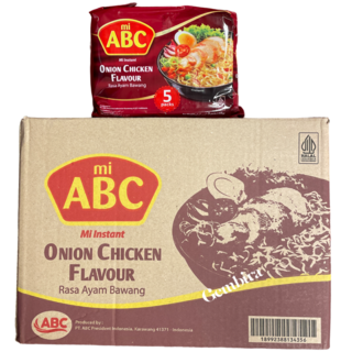 Onion Chicken Mi 40 packs (x65g) 1 box mi ABC - Rasa Ayam Bawang
