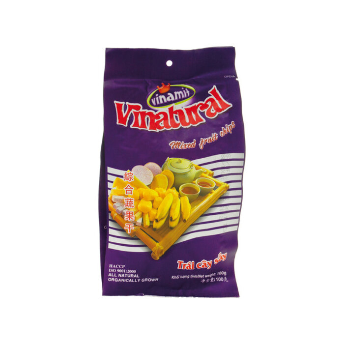 outlet: Mix Fruit Chips 100g Vinamit - Trai Cay Say THT 21-10-2025