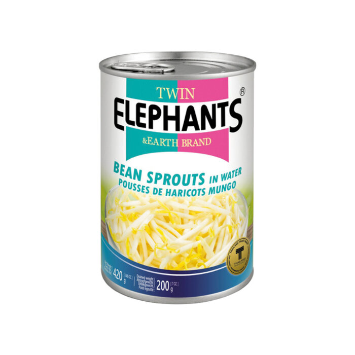 Bean Sprouts in Water 420g Twin Elephants
