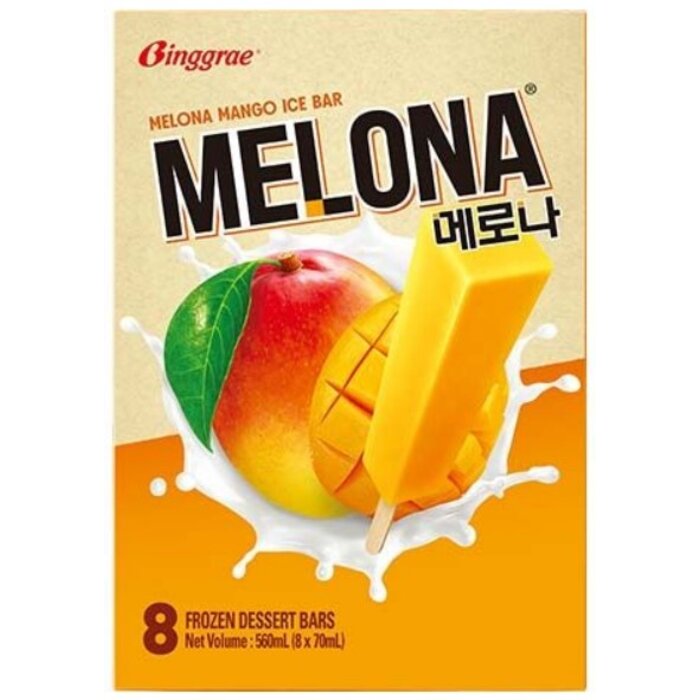 Melona mango ice bar 560ml Binggrae