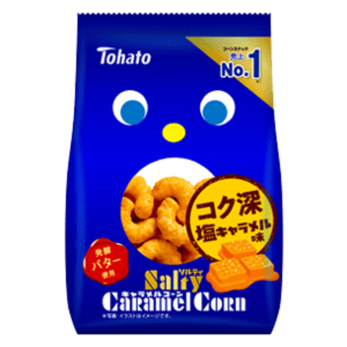 Caramel Corn Salty Koku-Uma 65g Tohato