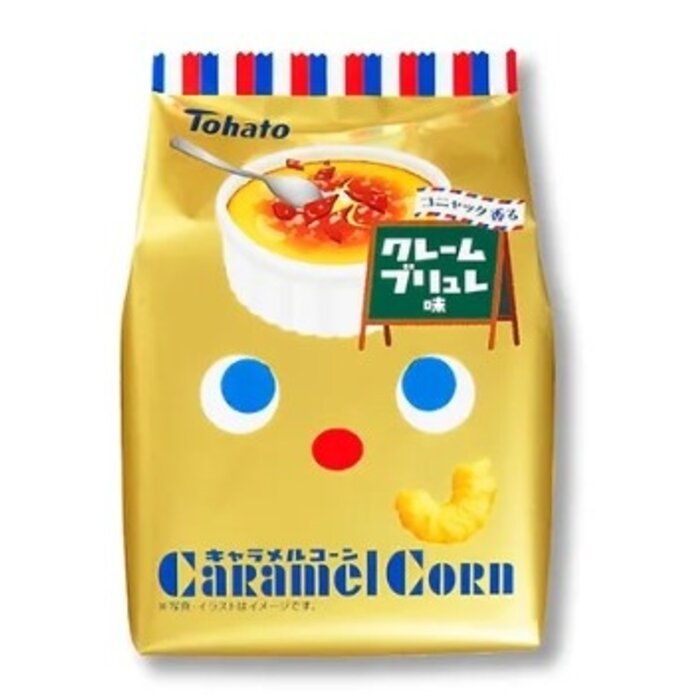 Caramel Corn Creme Brulee 65g Tohato