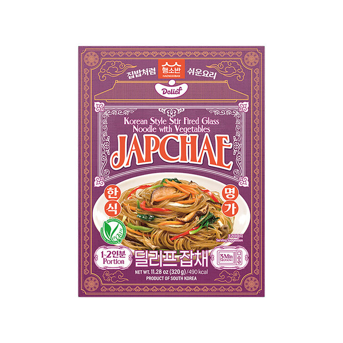 Japchae 11.28 oz -320g Delief
