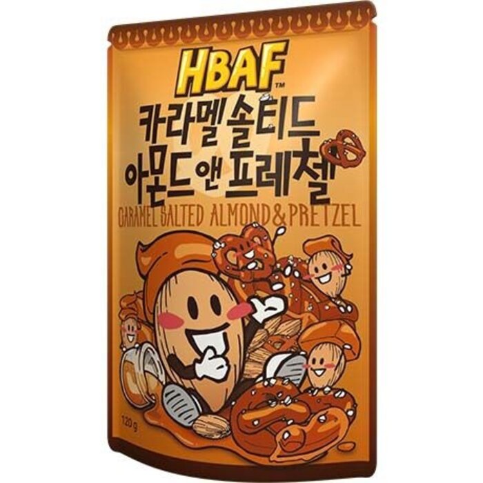 HBAF Almond Salted Caramel & Pretzel 120g