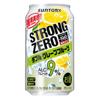 -196 STRONG ZERO Grapefruit 350ml SUNTORY ALC. 9.0%