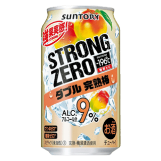 -196  STRONG ZERO Double Ume Plum 350ml ALC. 9.0%