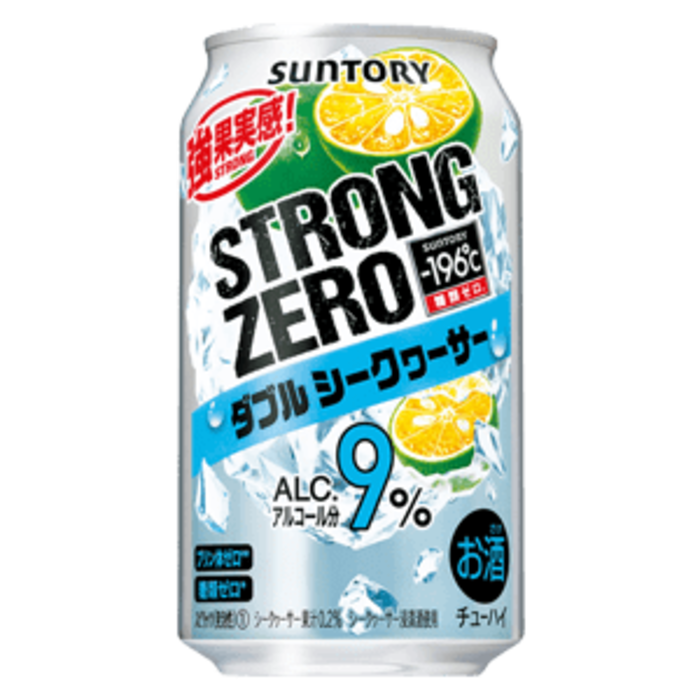 -196 STRONG ZERO Double Citrus Depressa 350ml ALC. 6%
