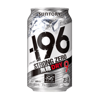 -196  STRONG ZERO Double No Sugar Dry 350ml ALC. 9.0%
