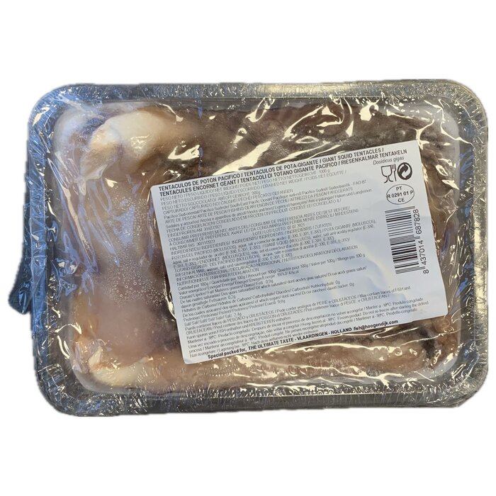 Giant frozen squid tentacles 1000g the ultimate taste