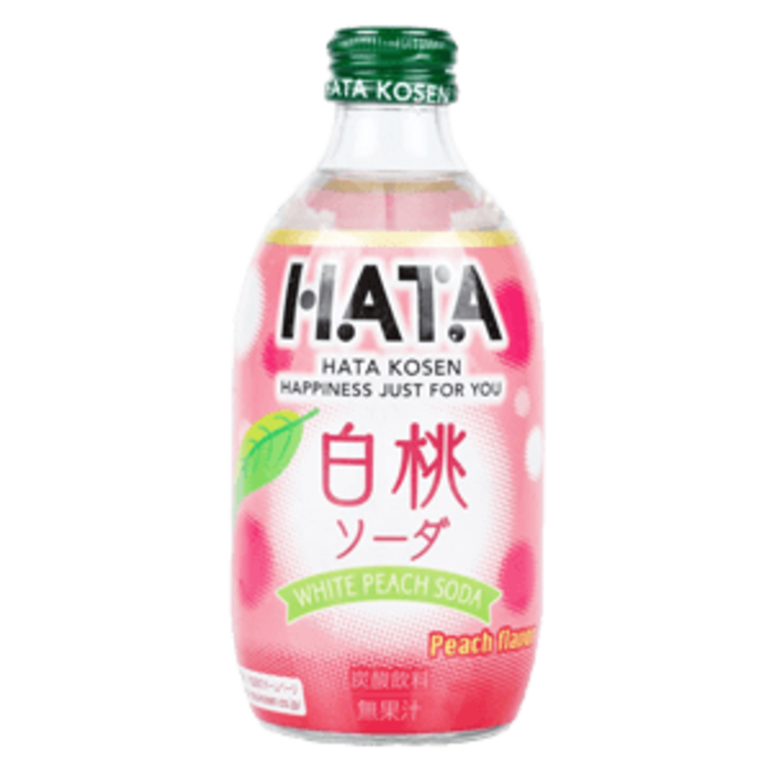 outlet: HATA Soda Juice White Peach 300ml THT 2025-09-01