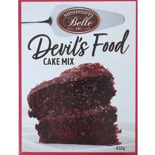 Devils Food Cakemix 432g Mississippi Belle