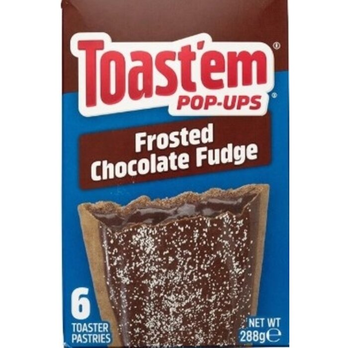 outlet: Toast'em Chocolate Fudge 288gr Frosted tht 23 may 2025