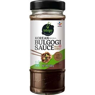 outlet: Bulgogi Sauce Mild & Sweet 500g Bibigo tht 08.03.2026