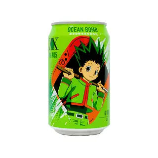 Gon - Grapefruit green tea sparkling water 330ml Ocean Bomb