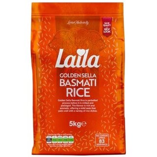 laila Golden Sella Basmati Rice 5 kg