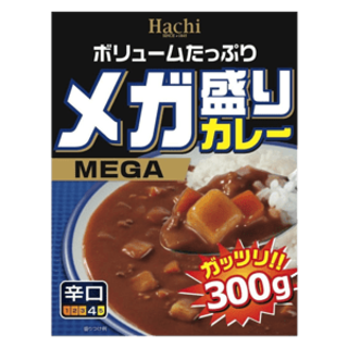 outlet: Mega Mori Instant Curry Hot 300g Hachi - Blue Label tht 2026.6.19