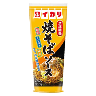 Ikari Yakisoba Sauce 300g - light orange label