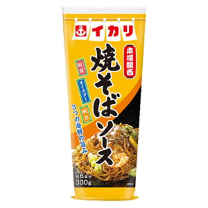 Ikari Yakisoba Sauce 300g - light orange label