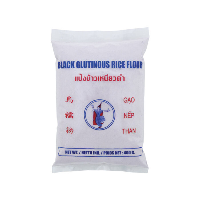 Black Glutinous Rice Flour 400g Thai Dancer