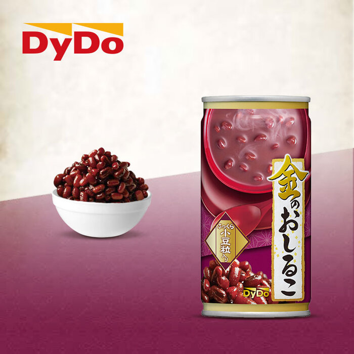 oshiruko sweet red bean DyDo 190ml