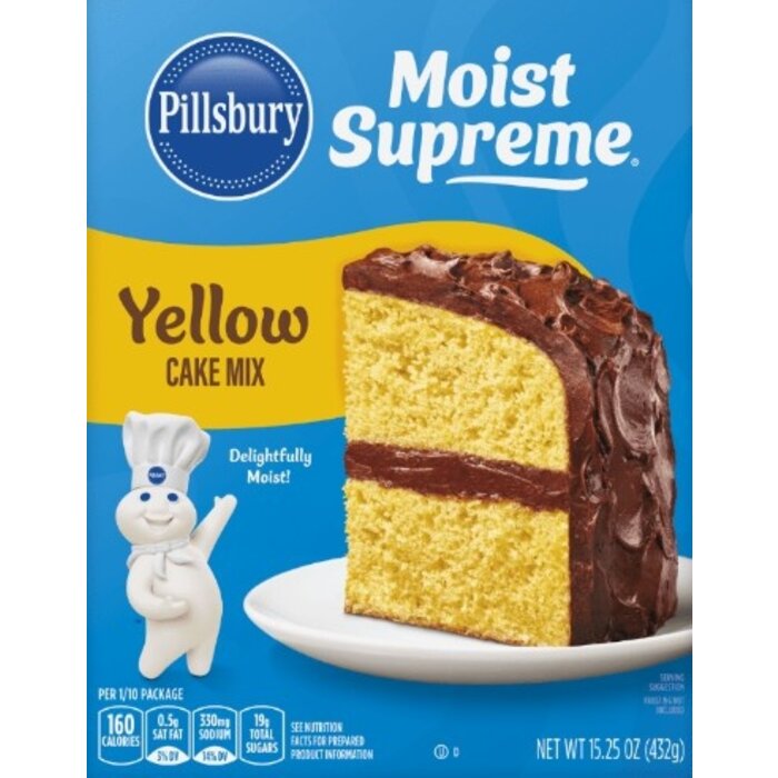 Pillsbury Yellow Cake Mix 15.25 oz - 432g