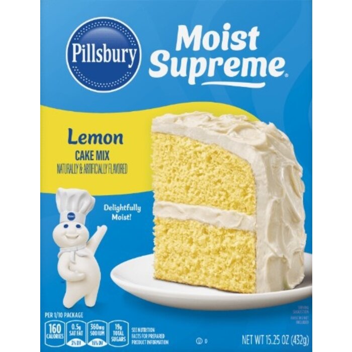 Pillsbury Lemon Cake Mix 15.25 oz - 432g