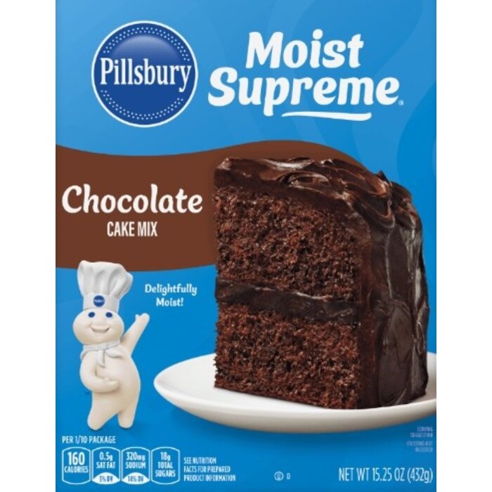 Pillsbury Chocolate Cake Mix 15.25 oz - 432g