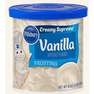OUTLET: Pillsbury Vanilla Frosting 16 oz - 453g THT MAR 26 2026