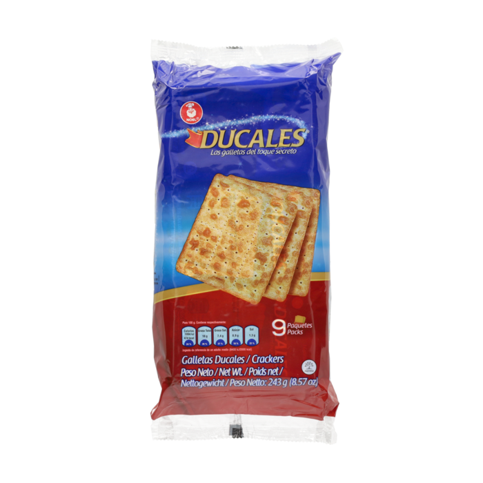 Noel Ducales Crackers Las Galletas 243g 8.57 oz (9packs)