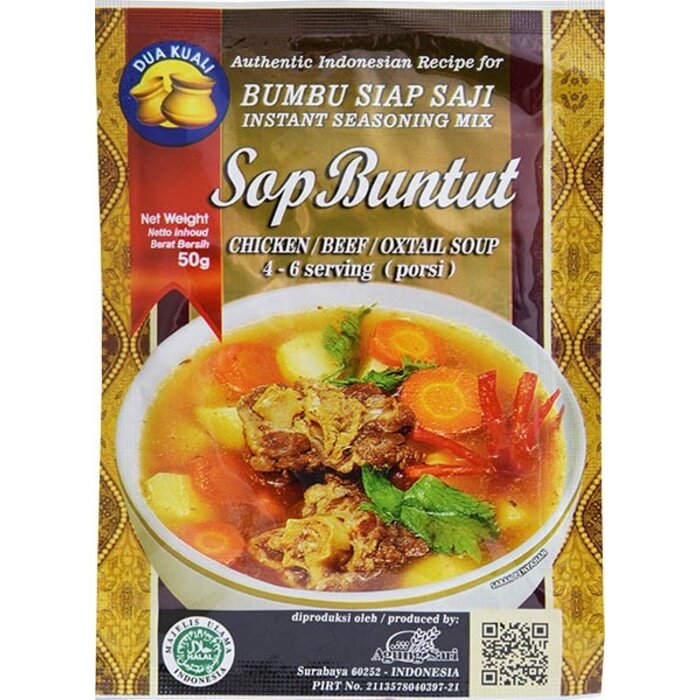 Dua Kuali Dua Kuali Sop Buntut 50g seasoning