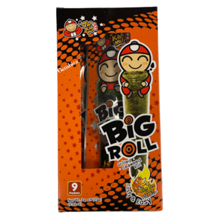 OUTLET: Seaweed Big Roll TOM YUM GOONG 9 packs Tao Kae Noi - Box 3gx9 (27g) BBD: 3-7-2025