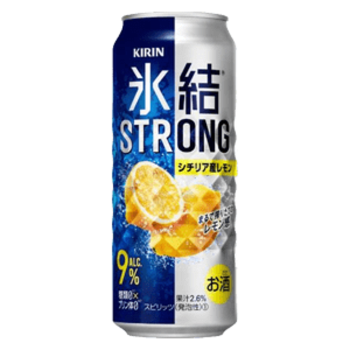 Hyoketsu Strong Sisily Lemon Sparkling 500ml Alc. 9% KIRIN