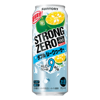 -196 STRONG ZERO Double Citrus Depressa 500ml ALC. 9.0%