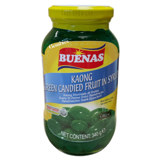 Buenas Kaong Green candied fruit in syrup 340g