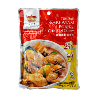 Kari Ayam Paste 200g Chicken Curry Tean's Gourmet