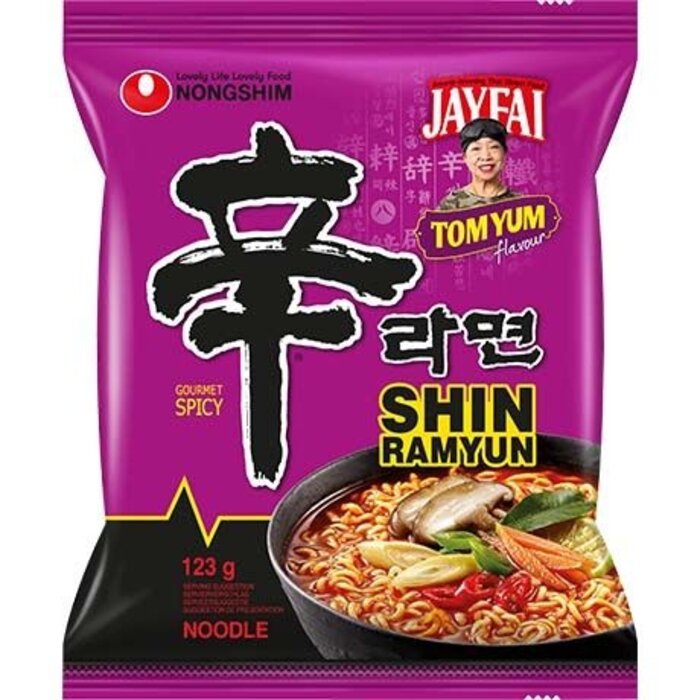 Shin Ramyun Tom Yum JayFai 123g NONGSHIM