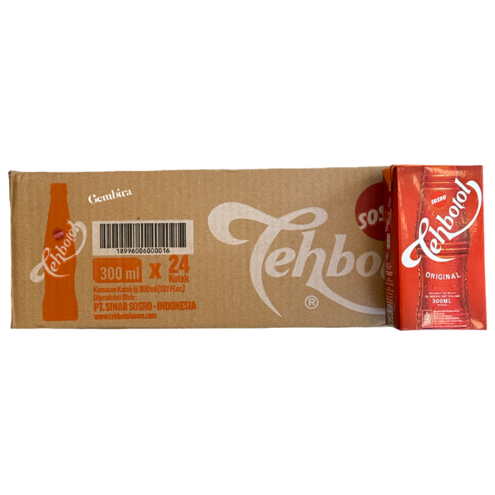 sosro teh botol 300ml x 24 packs