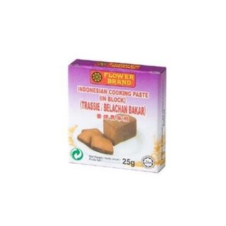 Trassie - Belachan Bakar 25g Flower Brand - 1 piece