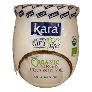 Kara Organic Virigin Coconut Oil 500ml - 16.9 fl oz
