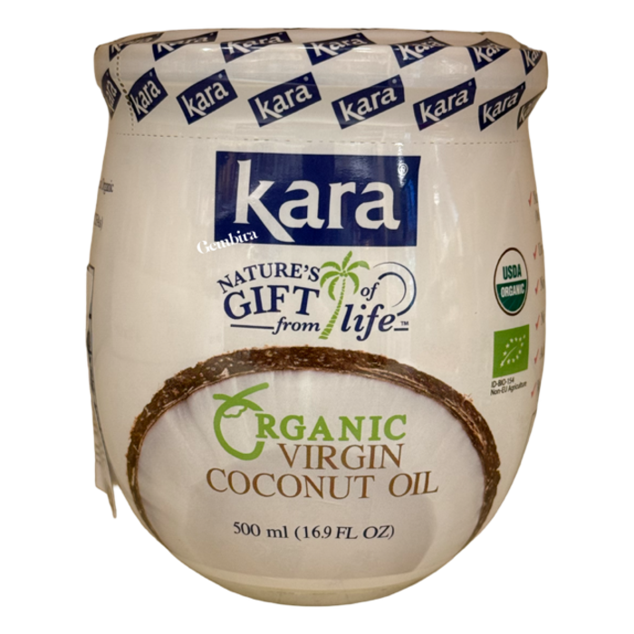 Kara Organic Virigin Coconut Oil 500ml - 16.9 fl oz