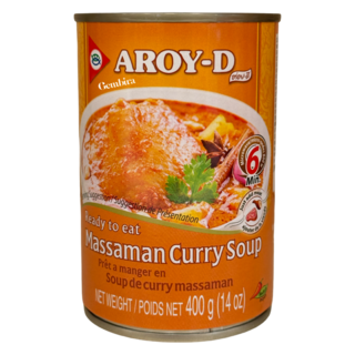 Aroy-D Massaman Curry Soup 400g - 14 oz