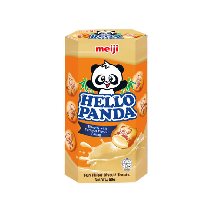 Hello Panda Biscuits Caramel Filling 50g