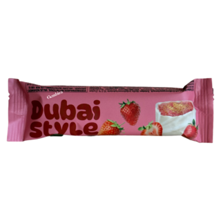 Crunchy Starwberry Bar 55g Dubia Style