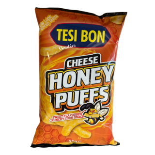 Cheese Honey Puffs 55g Tesi Bon