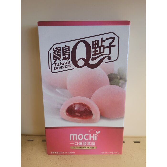 OUTLET: Q Mochi Strawberry flavor -104g Q THT 30-06-25
