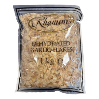 Dehydrated Garlic Flakes 1kg Khanum