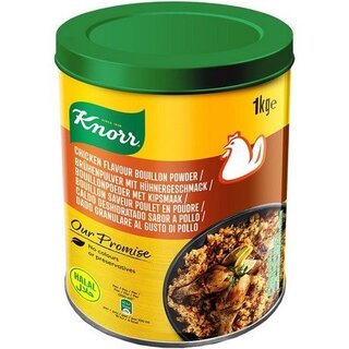 Knorr Chicken Flavor Bouillon Powder 1kg Halal